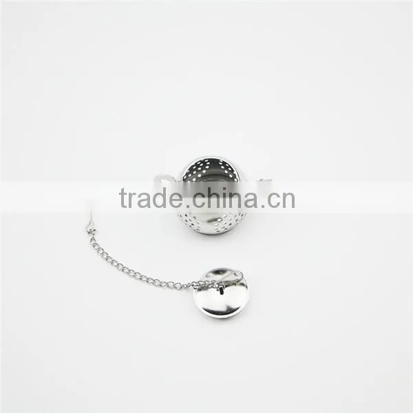 Best quality stainless steel teapot shaped tea strainer