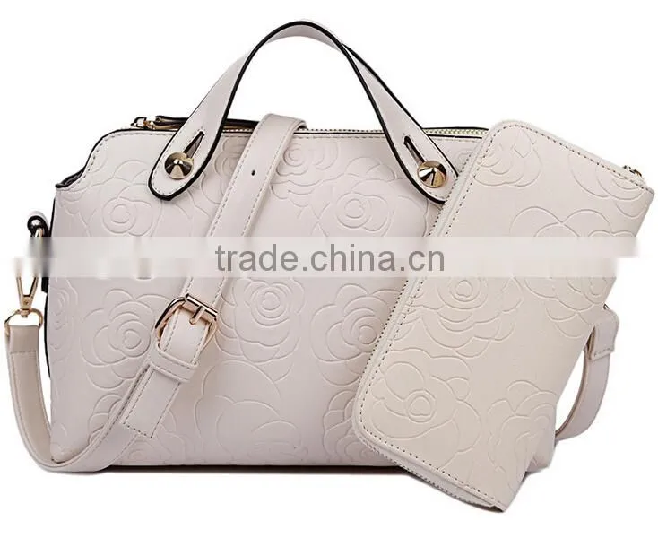 2 PCS! Cute Popular Shoulder Hand Tote Lady Woman Girls Bag Set