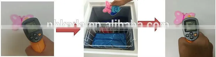 Custom gel beads reusable hot and cold gel ice packs