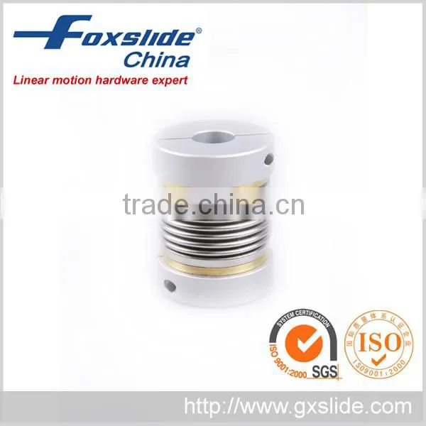High Speed Stepper Motor Flexible Spring Encoder Shaft Coupling