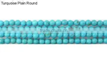 Turquoise Plain Beads