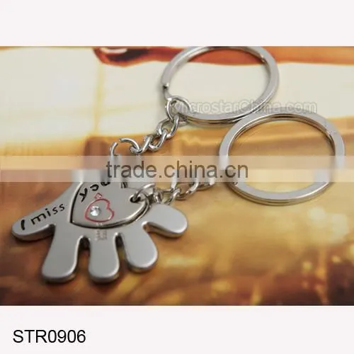 In Stock Hot Couple Key Chain "I Love You" Heart Arrow Key Chain