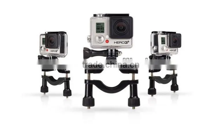 Bike HANDLEBAR SEATPOST POLE MOUNT for Gopro Hero 3 2 1, max for 4cm diameter