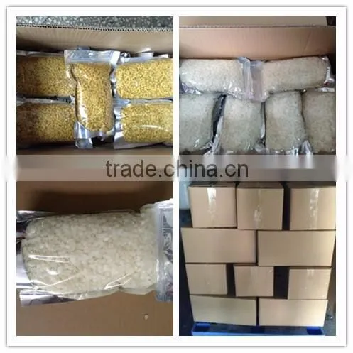 Bleached white beeswax pellets