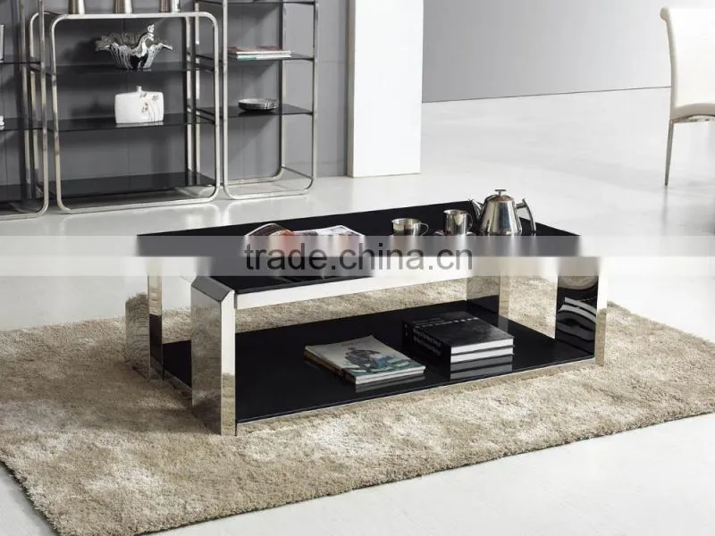 Popular Fashion Living Room Furniture Glass Coffee Table/modern Glass Tea Table/coffee Table Aquarium PT-T017