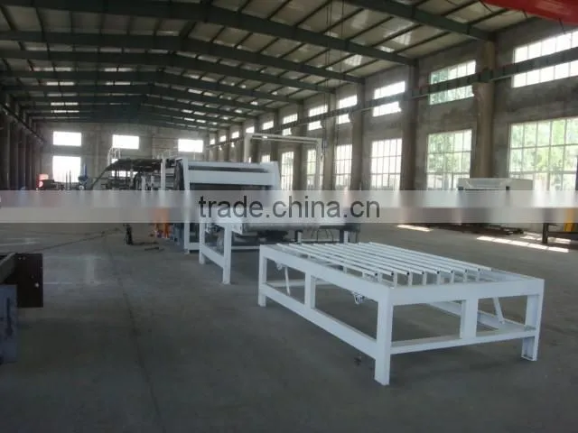 with CE and ISO 9001 corrugated cardboard 3/5/7 ply corrugated cardboard production line/corrugated paper making machine