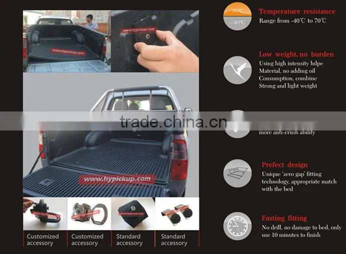 2015+ Navara NP300 Double Cab pickup Bed liner
