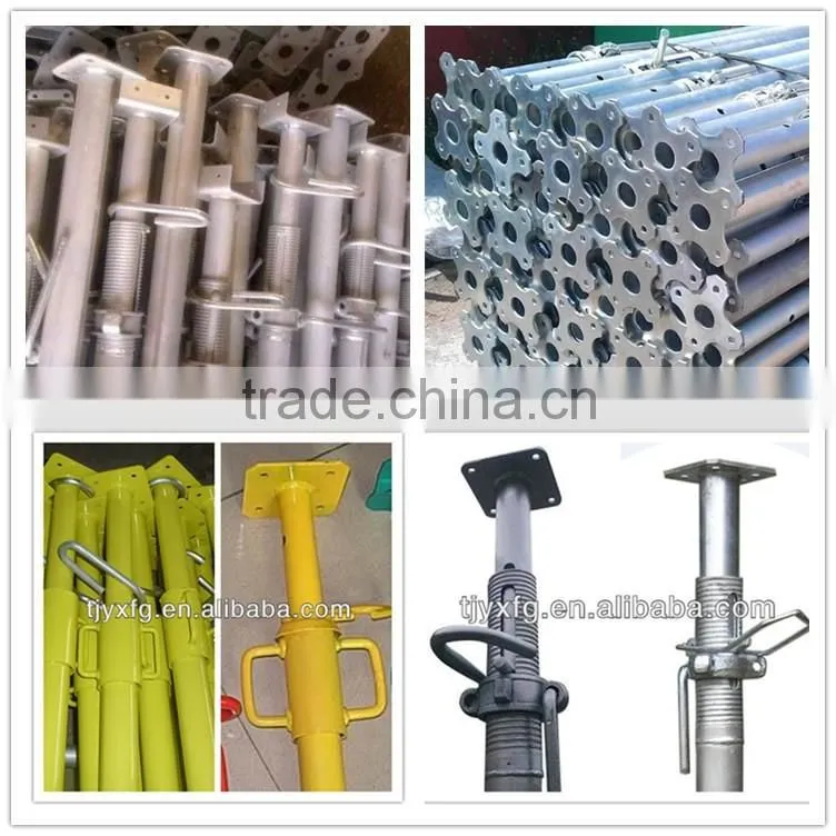 Construction Scaffolding Material, prop, jack base, clamp