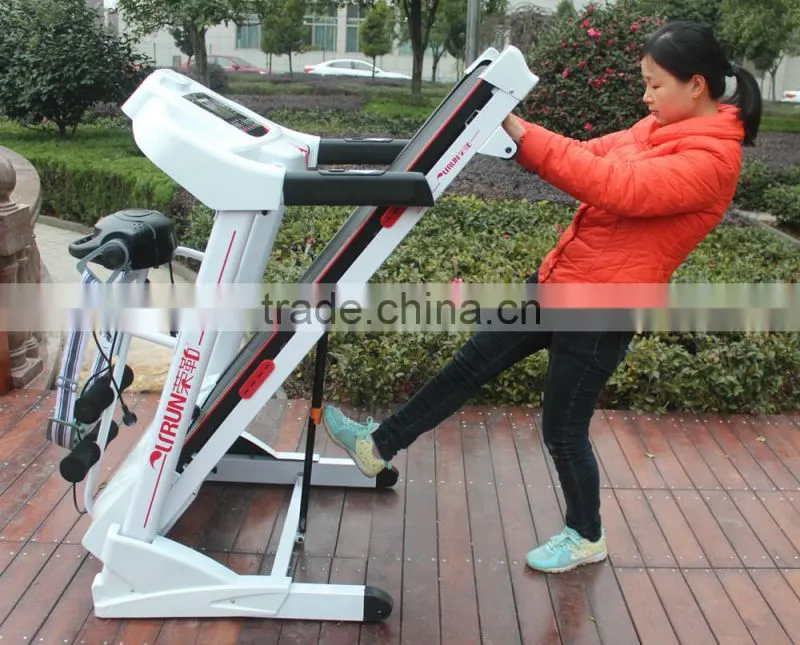 New wide 460mm belt electric treadmill quiet drive motor