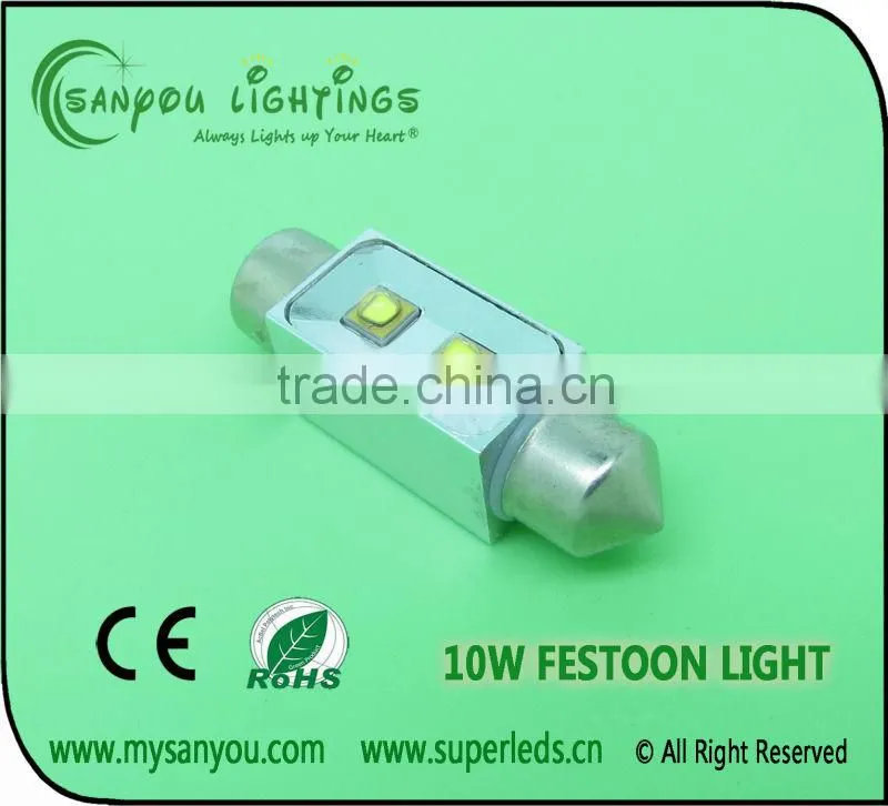 Led car CANBUS FESTOON LIGHT 9W car led light car led lamp