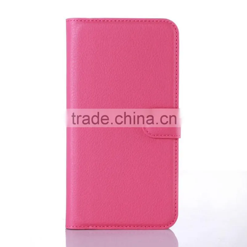 Hot Selling Ultra Thin PU Leather Case Folio Flip Cover with Wallet and Card Slot for Samsung GALAXY S7 Plus