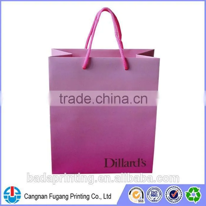 Professional washable paper bag made in China