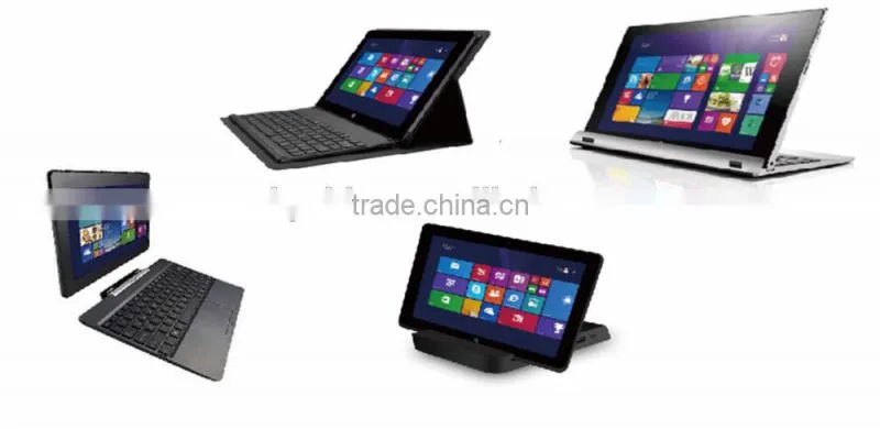 W10 wholesale products new tablet pc Win 8.1 10.1 inch Tablet PC 2G 32GB New Intel Notebook / tablet pc detachable keyboard