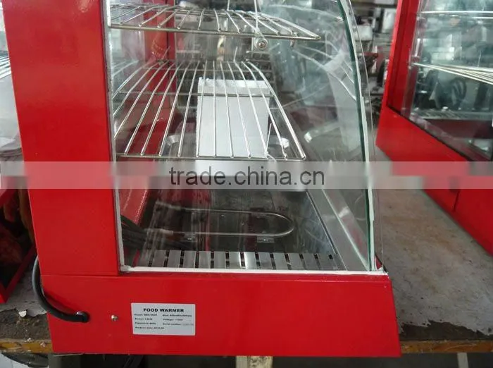 WSC-660R Curved glass warming showcase