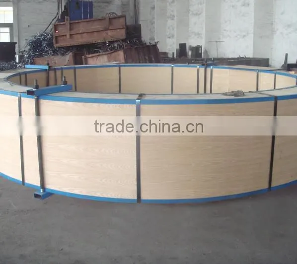 High quality steel casting and forging rotary kiln tyre of cement machinery