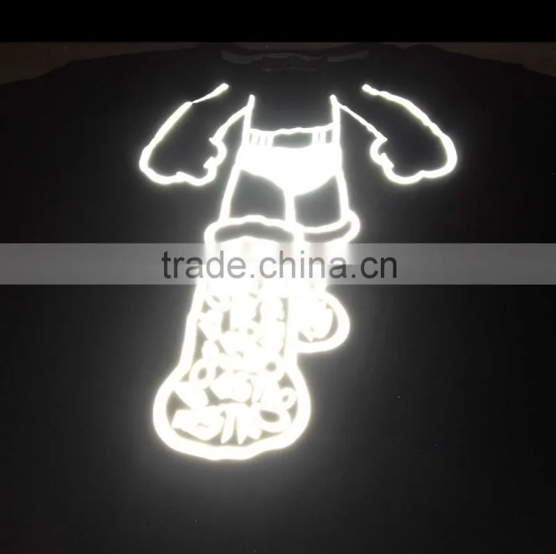 New Products Reflective Heat Transfer Printing Label For Clothing