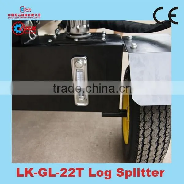 LK-GL-22T low price gasoline log splitter for sale