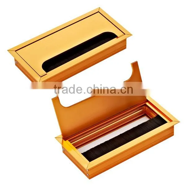 New design office workstation aluminum decorative grommets