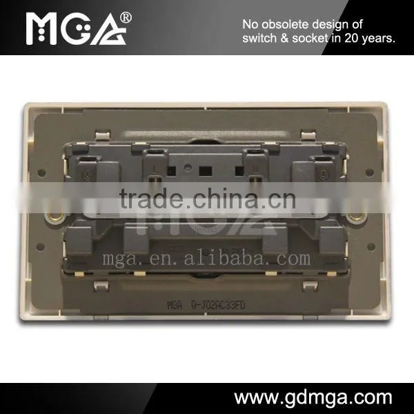 MGA Q7L Series J02AC33F L 13A Socket with Switch