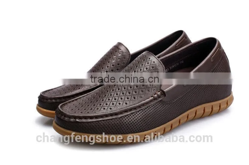 Italian new style leather shoes for men