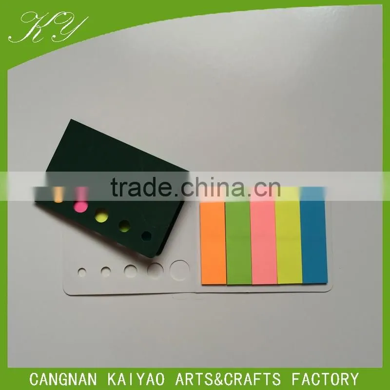 Welcome OEM order letter shaped sticky notes