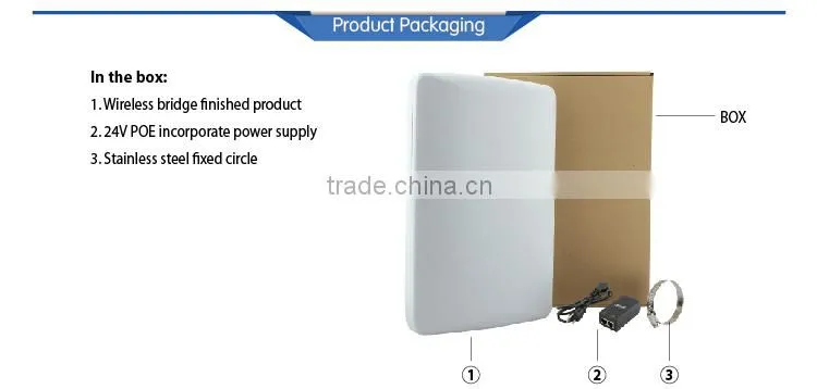 high gain wifi antenna wireless equipment outdoor wireless bridge