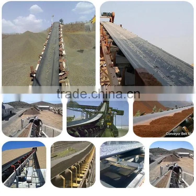 China supplier steel mesh cord conveyor belt