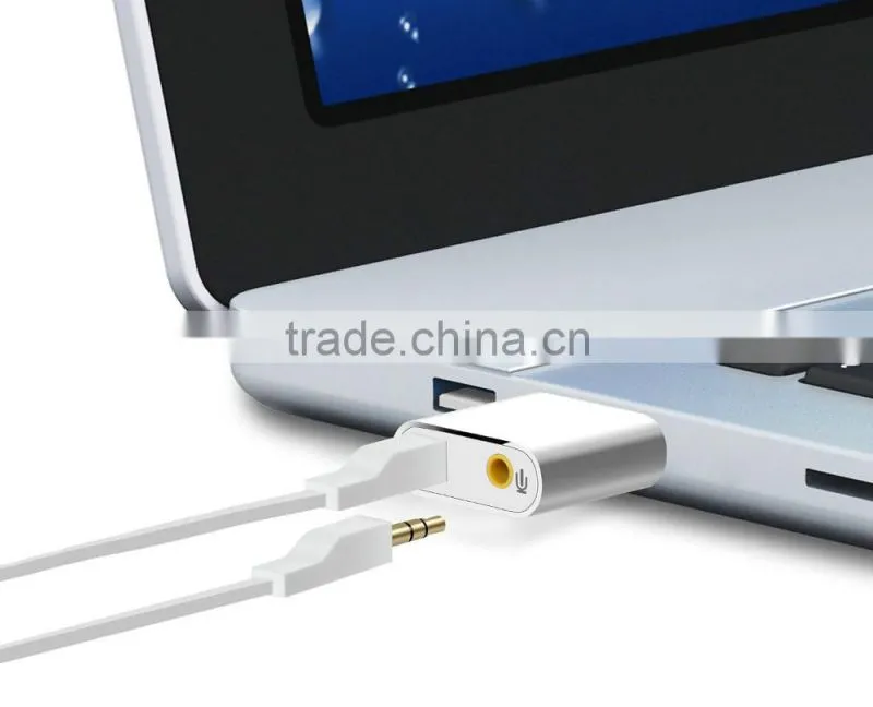 Factory Supply greeting card sound module with Stereo Headphone/Speaker and Mono Microphone Jacks(Aluminum casing)
