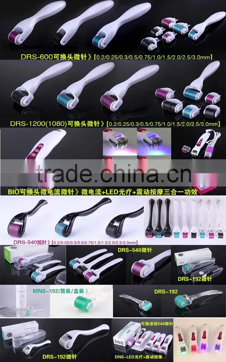 192 needles titanium derma roller, 192 derma roller with low price