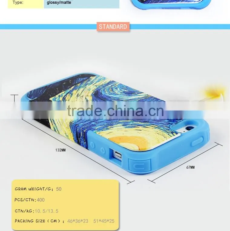 3D Sublimation Phone Case With Soft Silicon mobile cover