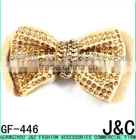 2015 the most fashionable rhinestone stone shoe bow