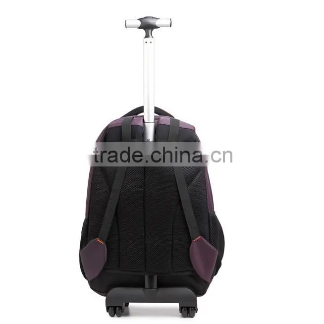 2015 Fashion Trolley Backpack With Wheels