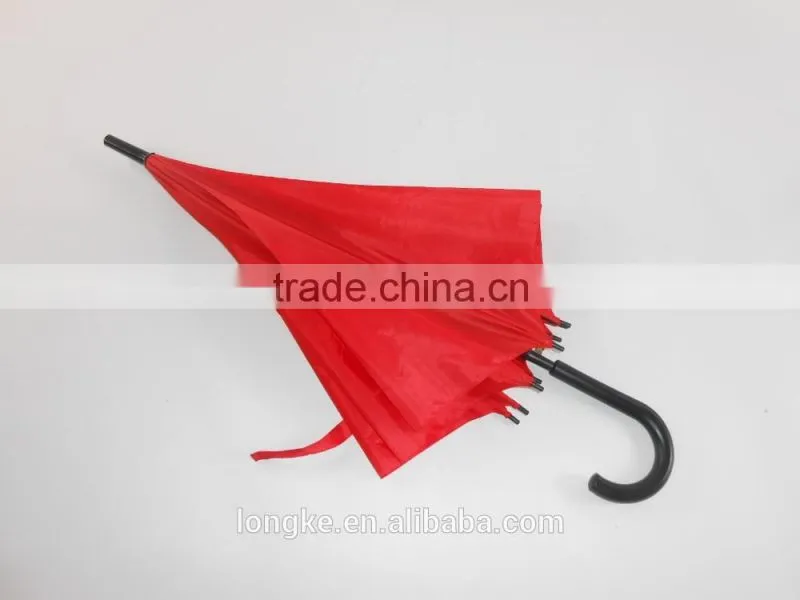 wooden pole umbrella red umbrella with wood handle