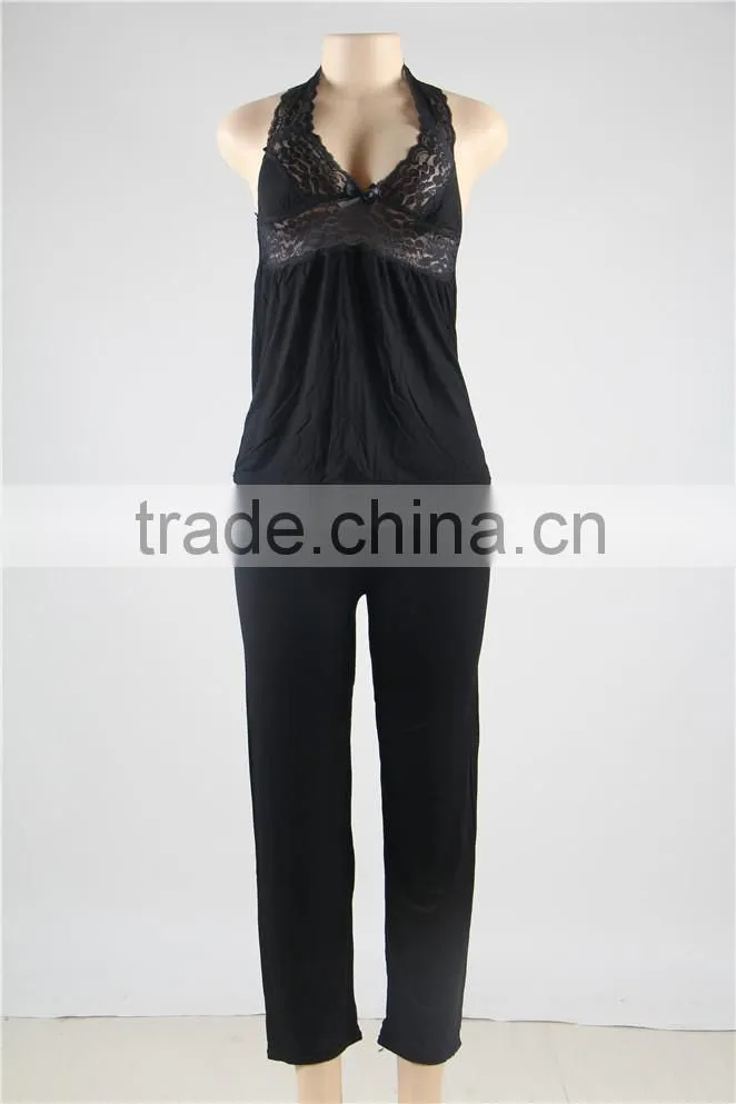 Queen size lingerie with pants women underwear set