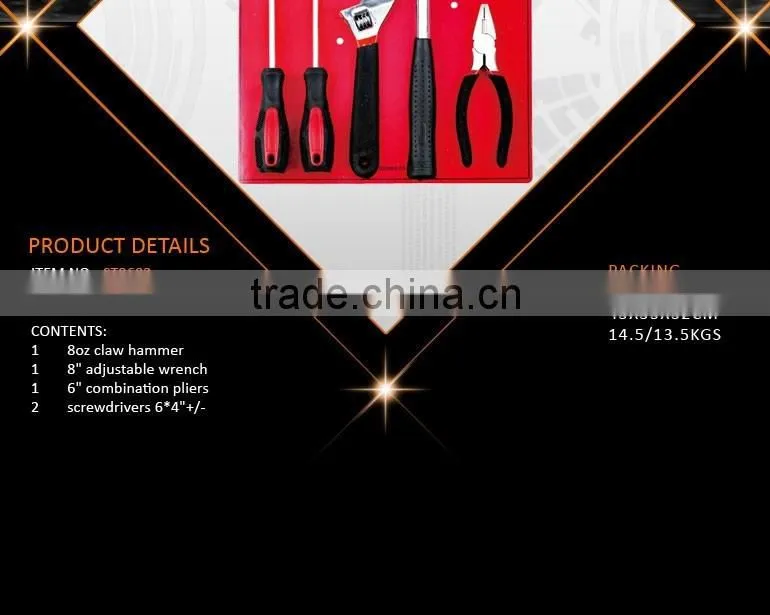 5Pcs China Produce Laptop Blister Card hand Tool Set