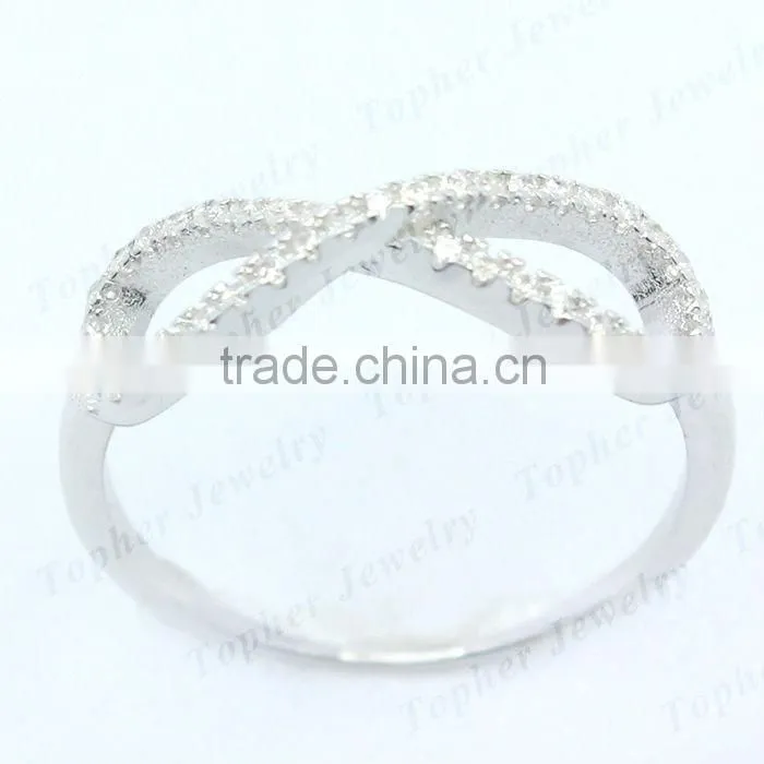 925 sterling silver ring pave setting zircon ring fine jewelry