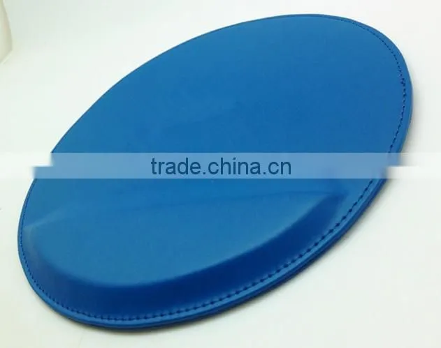 Custom design pu leather computer mouse pad