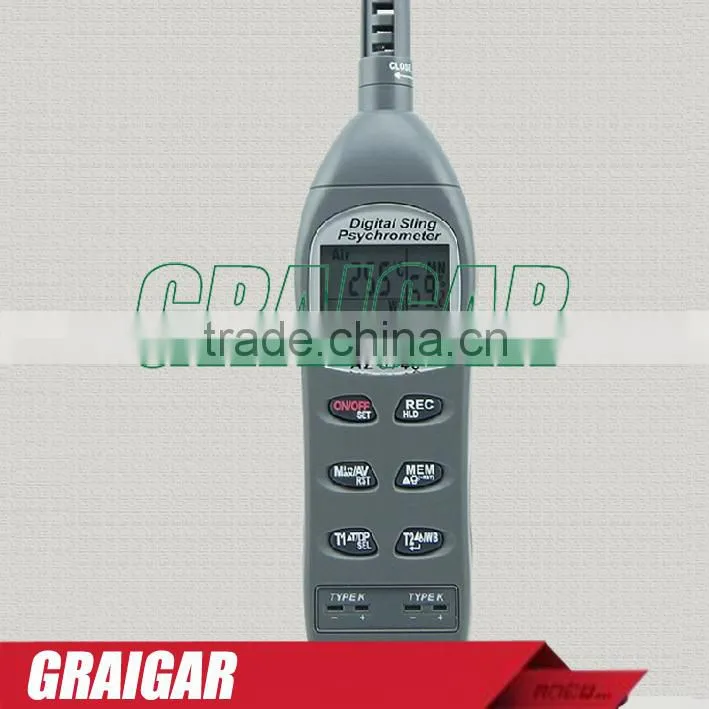 AZ8746 temperature/humidity/dew point meter/wet bulb temperature and humidity
