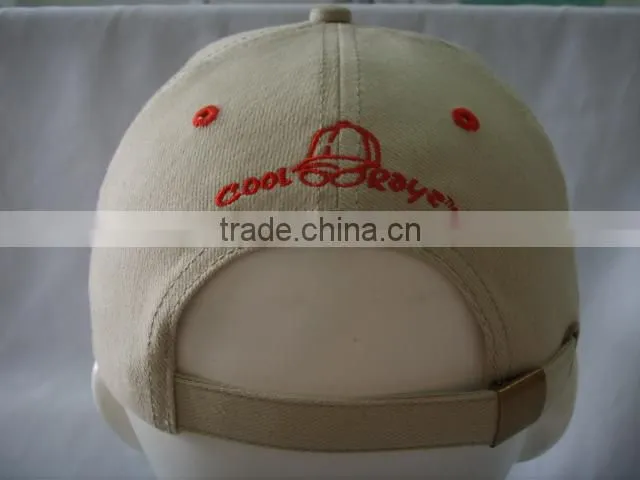 100% Cotton baseball cap with sunglasses
