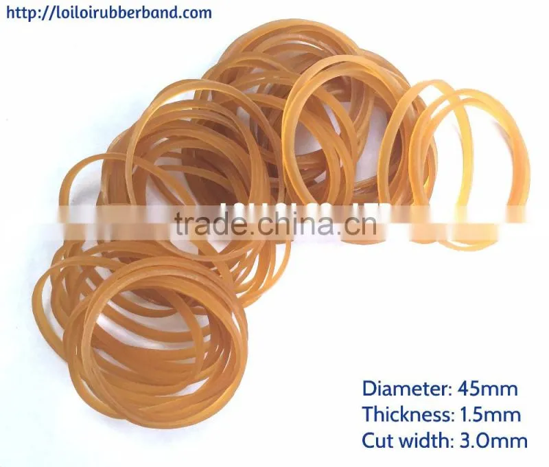 Vietnam Wide Natural rubber band for Packaging use - Brown Natural Rubber Elastic Band Manufacturer