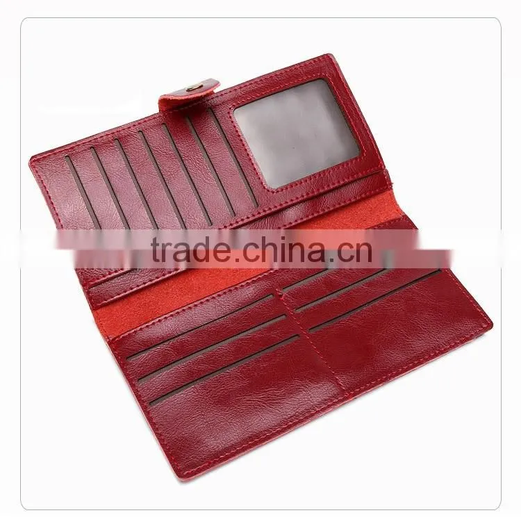 Hot Sale Fashion Women Leather Card Holder Multiple Wallet Custom Dollar Wallet