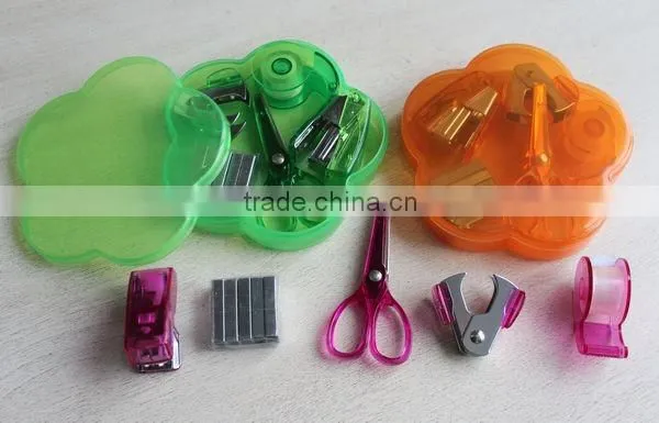 scissor highlighter andsticky note set stationery set for kids