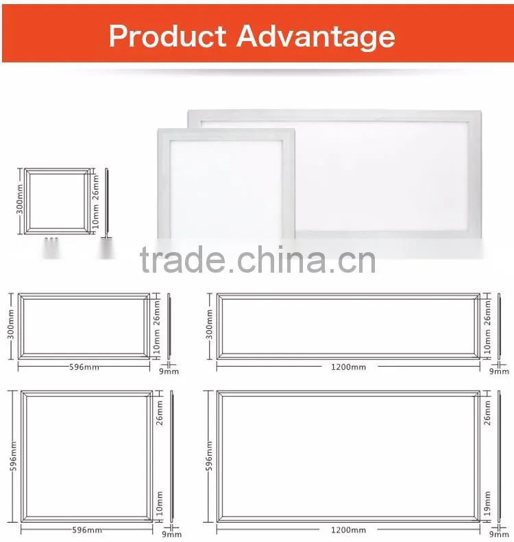 ultra thin led light panel/60x60 cm led panel