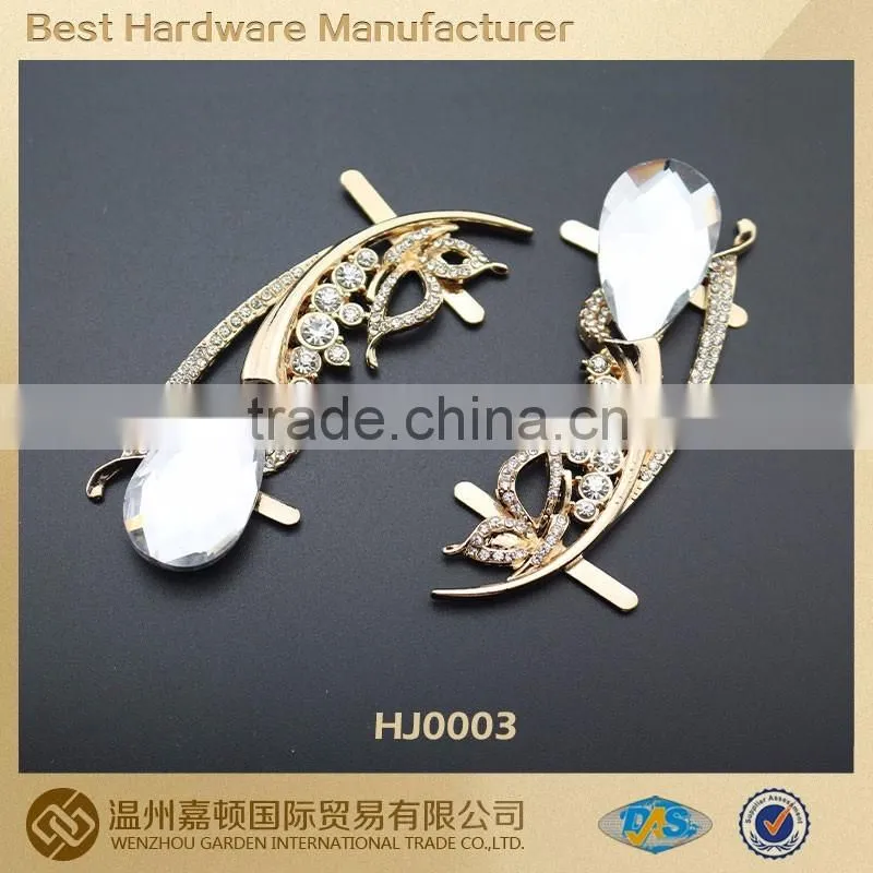 Painted color alloy shoe decoration shoe buckle