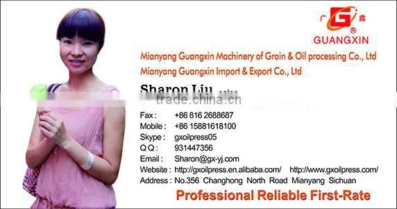 Asia market hot pressing coconut oil extractor