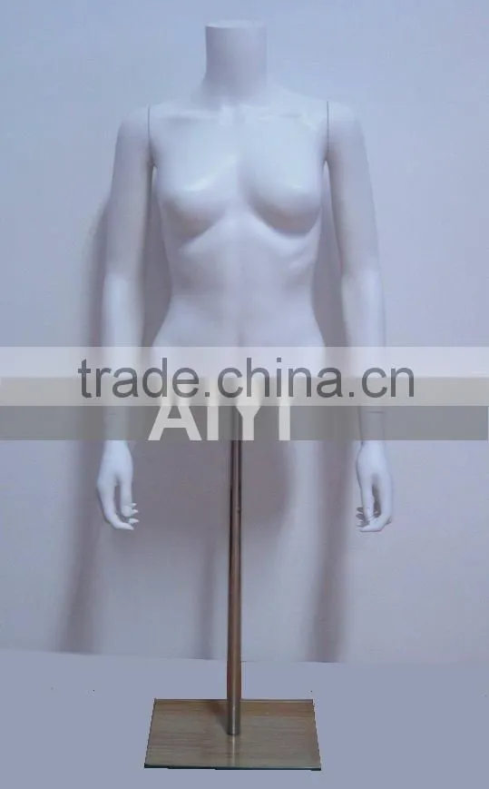 fasion display modern half body cloth mannequin