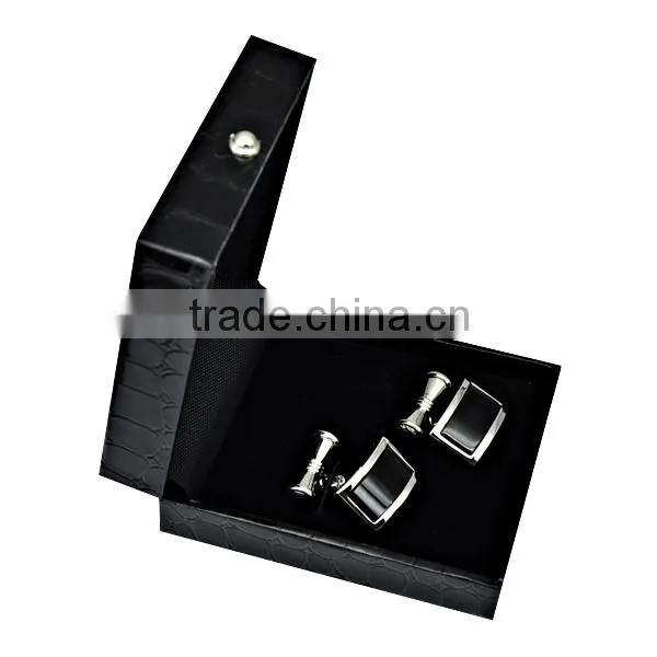 Trendy Silver Tone Men Cufflinks 2015
