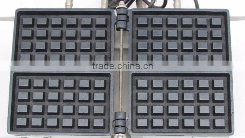 Belgian Waffle Iron, (2) 4 x 7" Waffles, 120 V