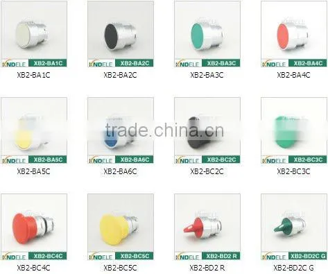 momentary push button switch waterproof head black XB2-BA2C