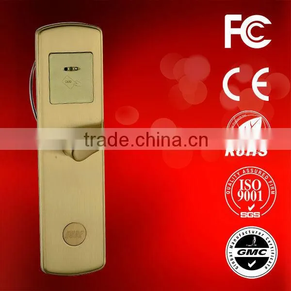 electronic residential sliding card lock